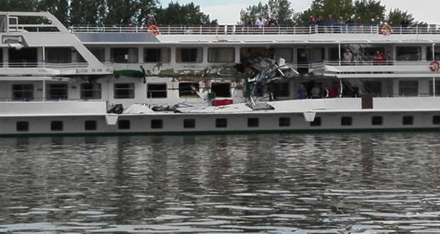 Elítéltek egy Esztergomnál balesetet okozó ukrán hajóskapitányt