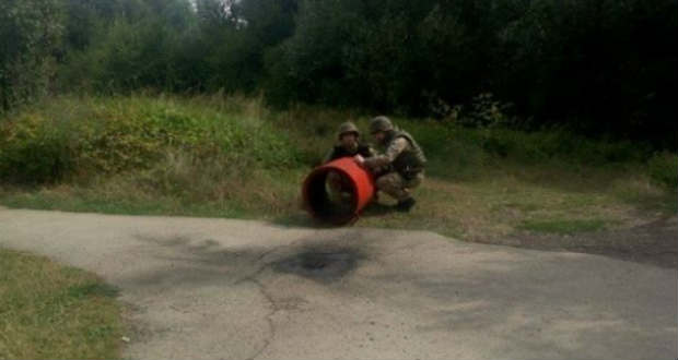 Robbanószerkezetet találtak a nyugat-ukrajnai Ivano-Frankivszk megyeszékhelyen