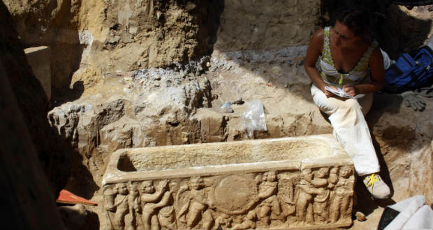 Ókori szarkofágokat találtak Rómában