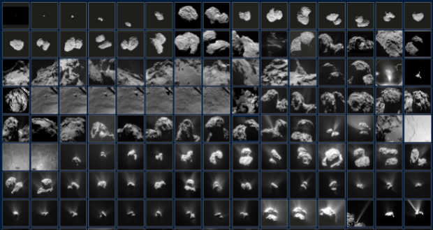 Szép fotókkal idézhető fel a Rosetta-küldetés