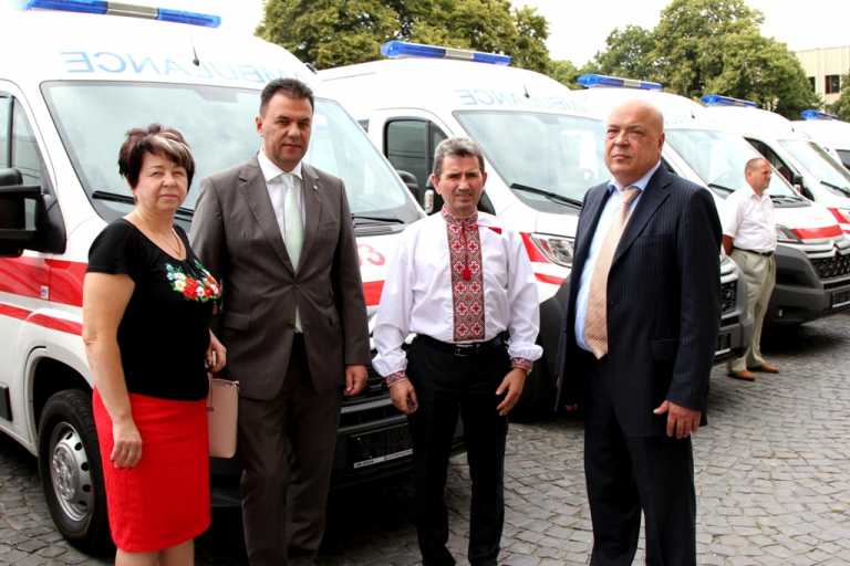 Huszonkét új mentőautót kap Kárpátalja