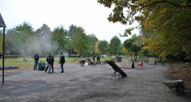 Munkácson építik a kutyasétáltatót