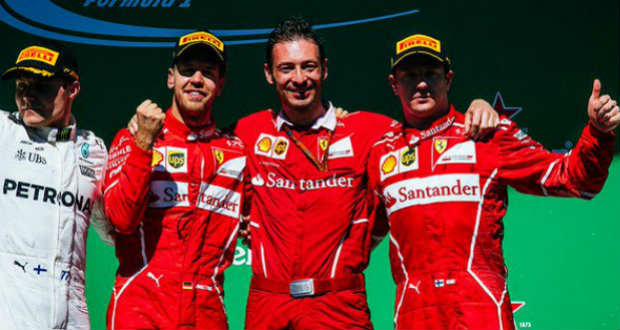 Vettel győzött, Räikkönen nem engedte felállni a dobogóra Hamiltont!