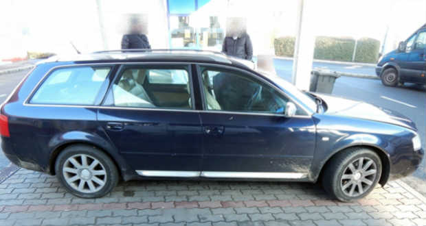 Körözött Audit foglaltak le a Csap-Záhony határátkelőn