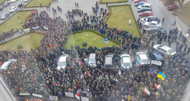 Az erdészeti reform ellen tüntettek Beregszászban és Ungváron