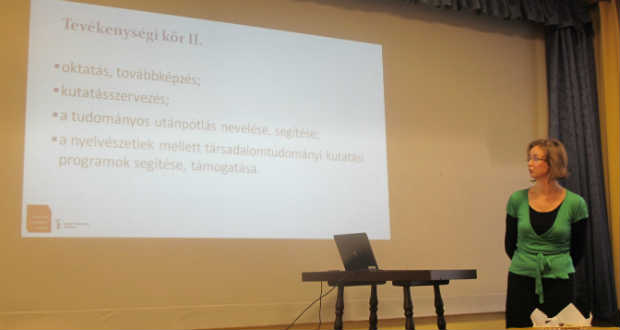 A Rákóczi-főiskola munkatársai az MTA debreceni tudománynapi rendezvényén