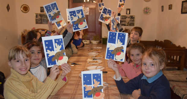 Mikulás-nap a nagyberegi tájházban