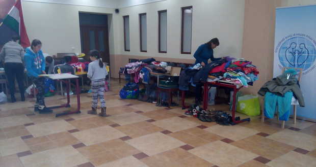 Téli baba- és gyermekruha börze Beregszászban