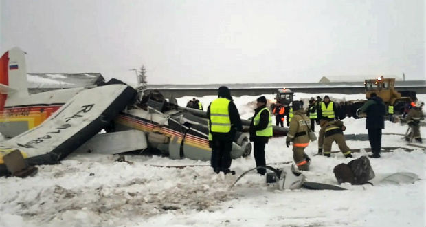 Lezuhant egy repülőgép Oroszországban