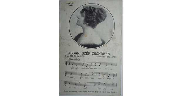 Kárpátalja anno: zenés levelezőlap Fedák Sáriról