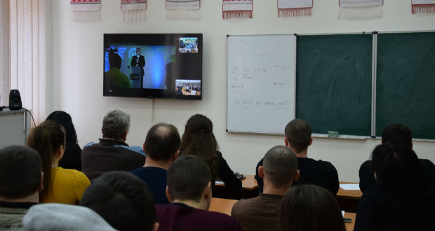 Élő közvetítés a Rákóczi-főiskolán a budapesti gazdálkodási és agrárinformatikai konferenciáról