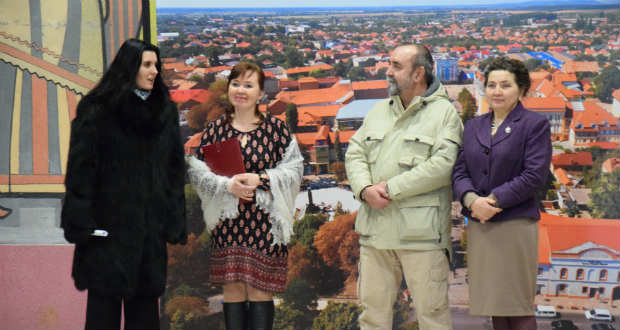 Anatolij Szakálas kiállítása a Beregszászi Művelődési Házban