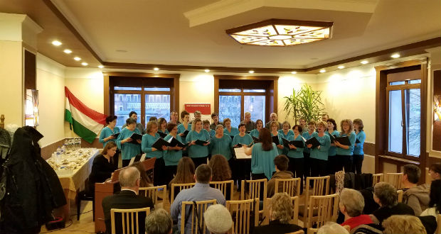 Kárpátalján ünnepelte március 15-ét a balatonszárszói Soli Deo Gloria Kórus