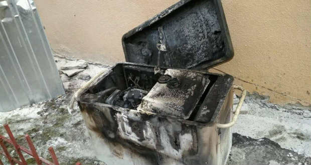 Tűz ütött ki az ungvári megyei kórház épületénél