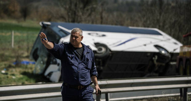 Többen meghaltak egy bolgár buszbalesetben