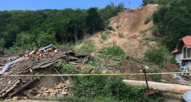 Földcsuszamlás volt a Munkácsi járásban