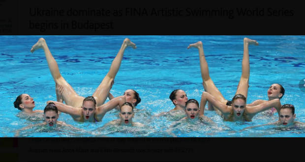 Újabb ukrán arany a szinkronúszó világkupa-versenyen