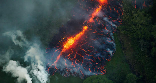 Több mint egy hónapja tart a vulkánkitörés Hawaii szigetén