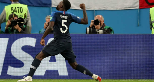 Umtiti góljával vb-döntős Franciaország