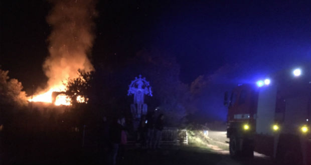 Több tűzeset történt hétvégén Kárpátalján