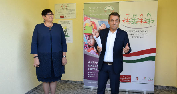 Felújított óvodát adtak át Beregszászban