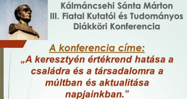 Kálmáncsehi Sánta Márton Fiatal Kutatói TDK