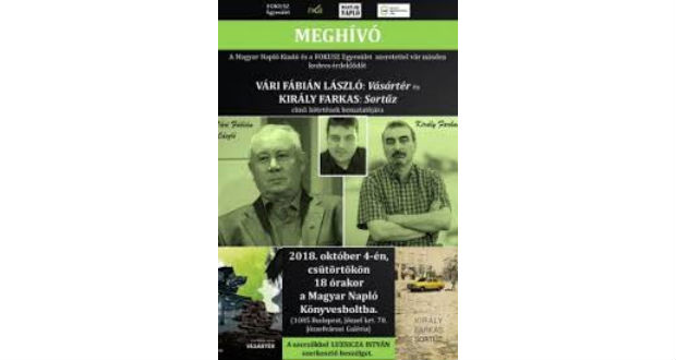 Könyvbemutató a Magyar Napló Könyvesboltban