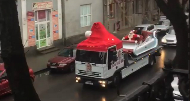 Megérkezett a Mikulás Beregszászba