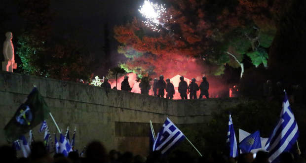 Újabb erőszakos tüntetés volt Athénban
