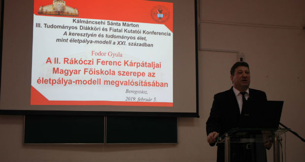 Keresztyén tudományos diákköri konferencia Beregszászban