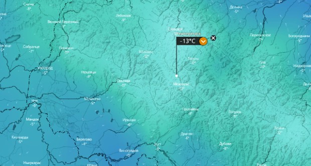 A hegyvidéki területeken még a tél uralkodik