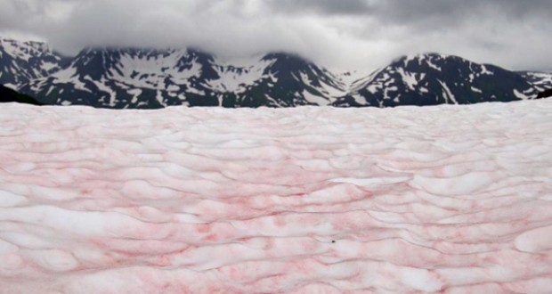 Ritka természeti jelenség várható vidékünkön: piros hó fog esni