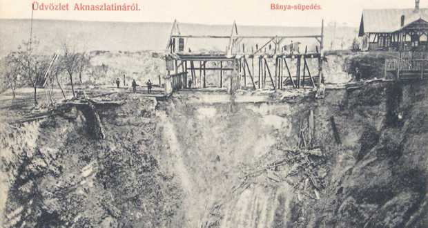 Kárpátalja anno: bányaomlás Aknaszlatinán