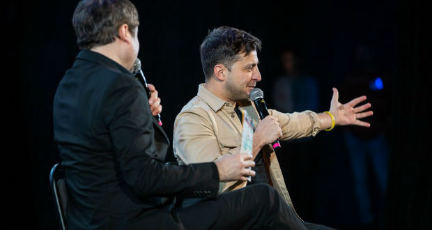 Volodimir Zelenszkij Kárpátalján