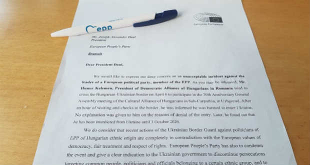 EP-képviselők léptek fel Kelemen Hunor Ukrajnából történő kitiltása ellen