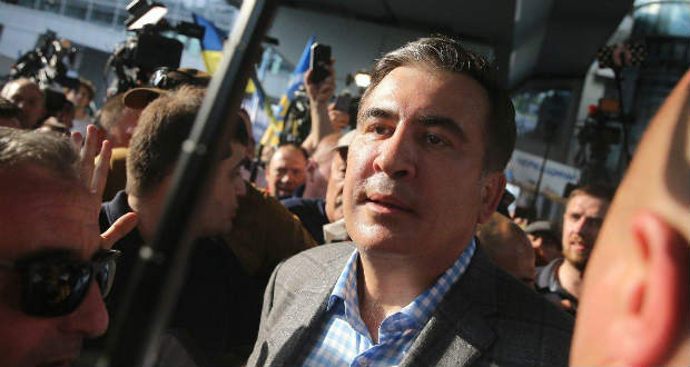 Megérkezett Szaakasvili Kijevbe