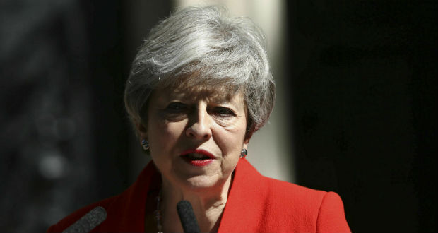 Lemondott Theresa May