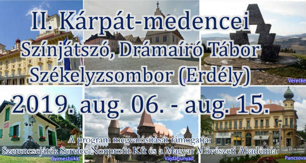 II. Kárpát-medencei színjátszó, drámaíró tábor
