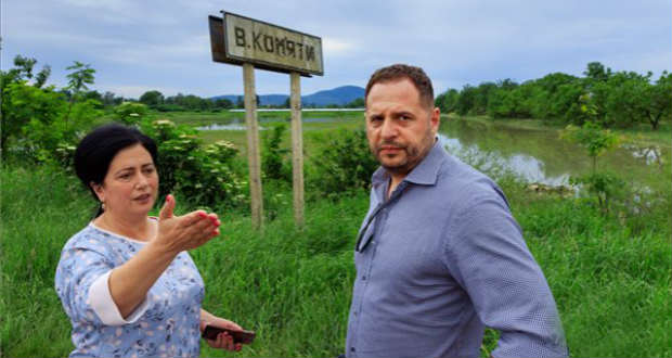 Az árvízhelyzetről tájékozódott az ukrán elnök tanácsadója Kárpátalján