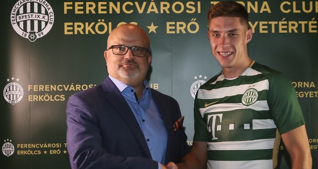 Ukrán középpályással erősített a Fradi