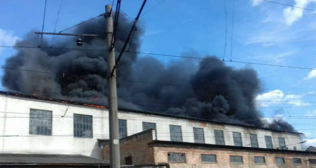 Kigyulladt a lembergi vasútállomás