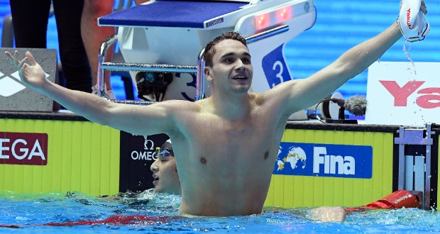 Milák Kristóf világcsúccsal vb-aranyérmes 200 méter pillangón