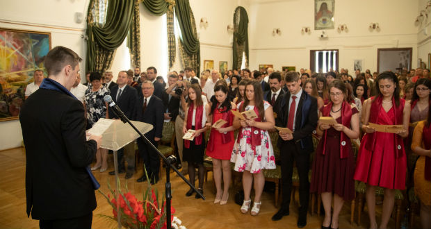 MA/MSc diplomaátadó ünnepség a Rákóczi-főiskolán