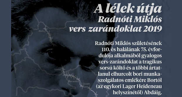 A lélek útja – Radnóti Miklós verszarándoklat