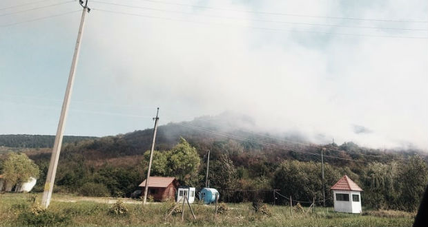 Ég a nagymuzsalyi hegy