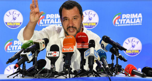 Matteo Salvini pártja a legerősebb most Olaszországban