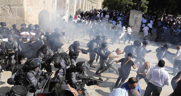 Zavargások törtek ki a Templom-hegyen Jeruzsálemben