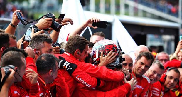 Leclerc az F1 új győztese lett Spában!