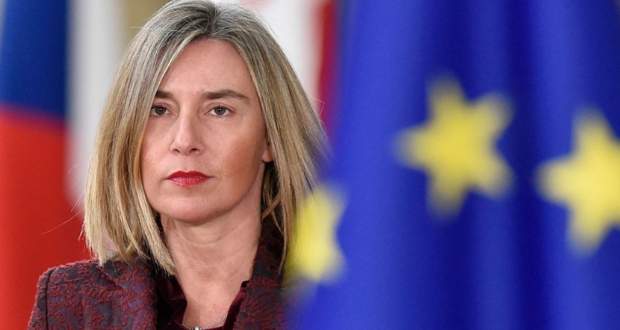 Mogherini: az EU nem ismeri el az Ukrajnától elcsatolt területeken tartott orosz választások eredményét