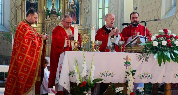 Templombúcsút tartott a beregszászi római katolikus egyházközség